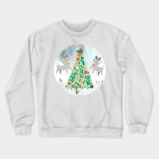 Merry Christmas to the cutest deer ,PNG Clip Art Instand Download ,deer Lover Gift, deer funny, Xmas Gift Crewneck Sweatshirt